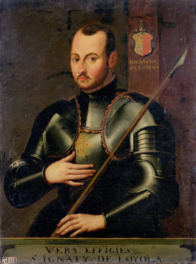 Saint Ignatius of Loyola (1491-1556) was the founder of the Order of the Jesuits.