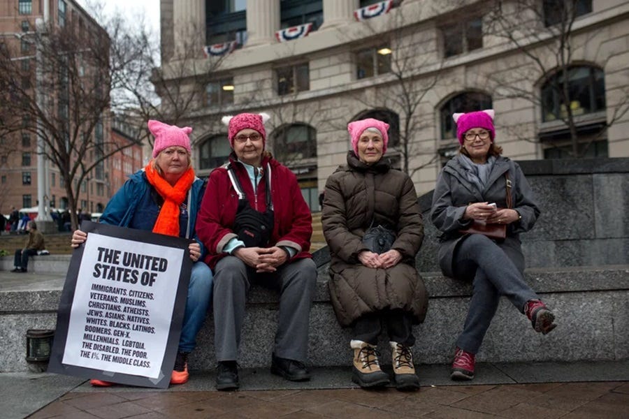 Living Behind Enemy Lines, Tale #22: Old Lady Slugs "Of Color" Trump Supporters