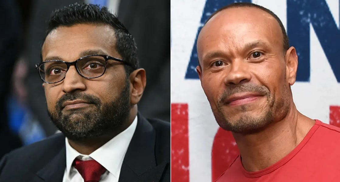 Patel, Bongino At FBI: Can They Root Out The Partisan Corruption And Abuse Of Patriots?