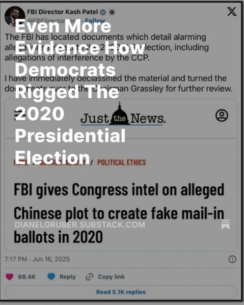 Even More Evidence How Democrats Rigged The 2020 Presidential Election