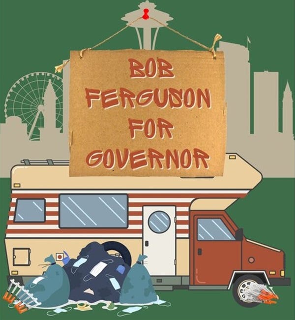 Bob Ferguson Is Obsessed With Trump 