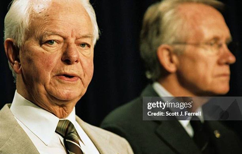 Keeping Adult Illegals On Medicaid: Two Dead Democrat Senators Eviscerating Trump's One Big Beautiful Bill