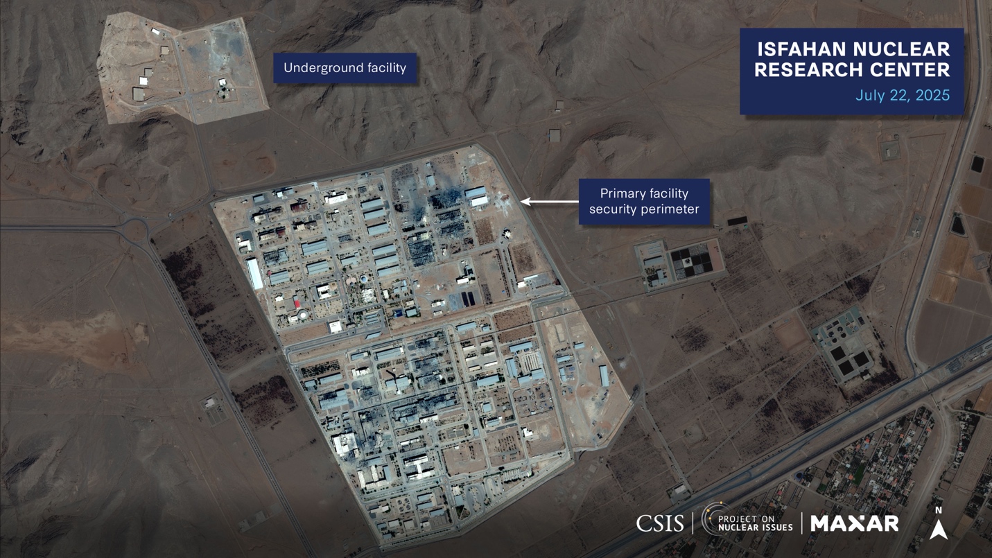 An aerial view of a military base AI-generated content may be incorrect.