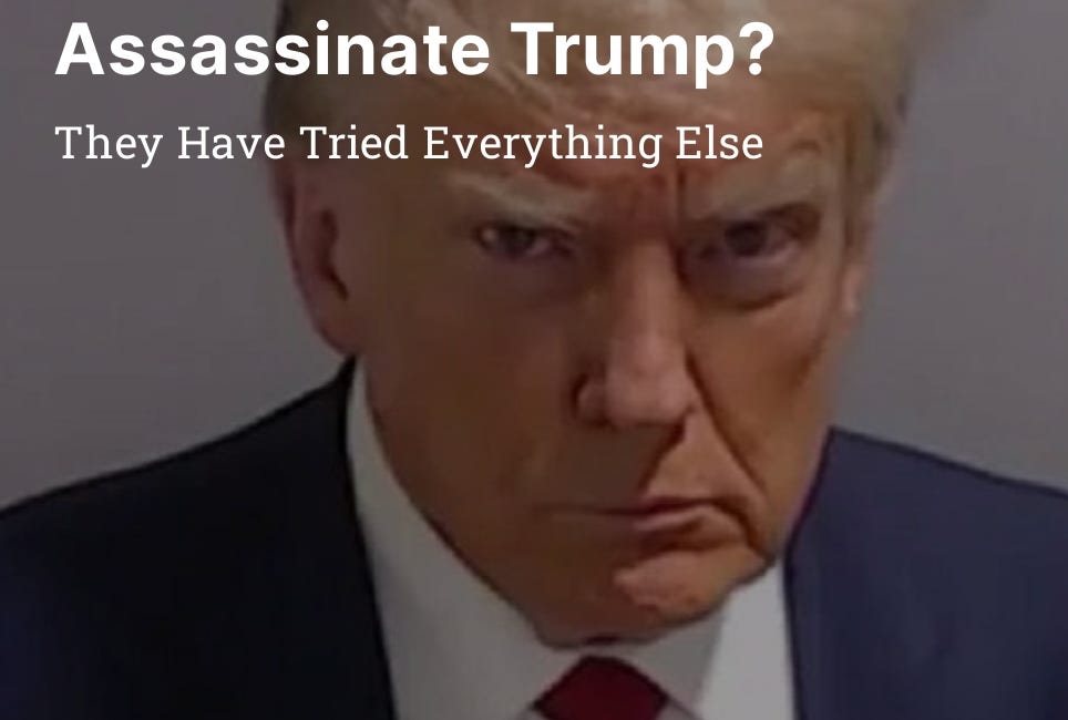 When Will Democrats Assassinate Trump?