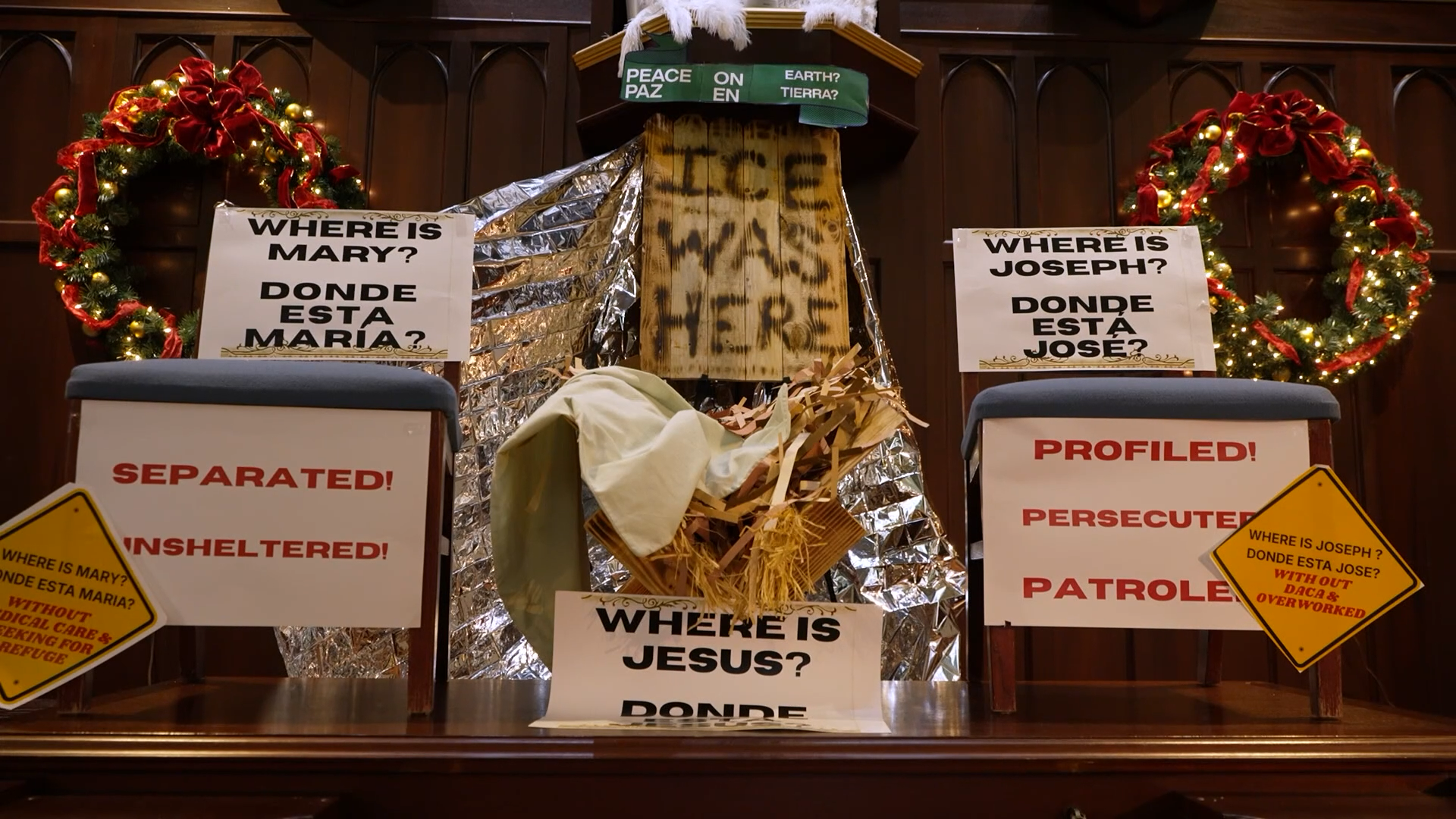 A table with signs and signs AI-generated content may be incorrect.