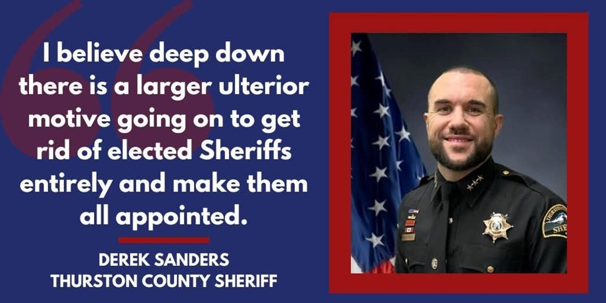 Outlawing Elected Sheriffs In Washington