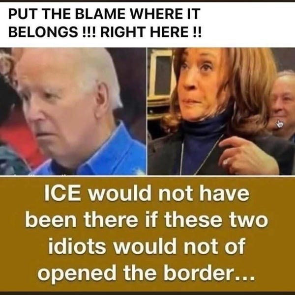 Let's Not Forget Who Caused The Problem!