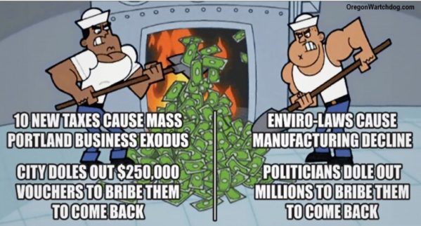 Living Behind Enemy Lines In Portland, Oregon, Tale #91: Death By Liberalism